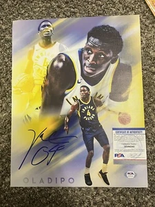 Victor Oladipo Autographed 11x14 Indiana Pacers IU PSA Cert - Picture 1 of 2