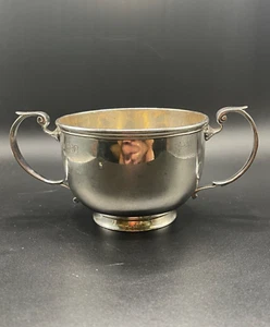 Antique Sterling Silver Double Handle Bowl/Cup - London 1912 - Picture 1 of 8