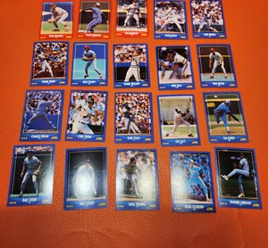 Score Vintage MLB Pro Baseball 1987 Season Numbered Trading Cards Lot Of 20 - Picture 1 of 14