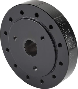 Small Block Compatible with Chevy Harmonic Balancer, 6-3/4 Inch, Black - Picture 1 of 7