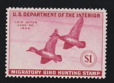 US RW10 $1 Duck Hunting Mint F-VF OG VLH SCV $55 - Image 1 of 2