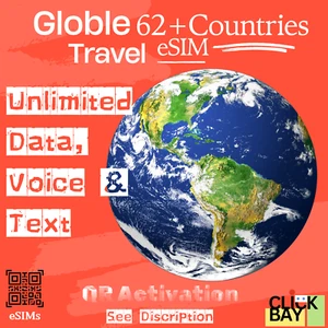 Global eSIM | 25 Go de données + appels/SMS ILLIMITÉS | 60+ pays pris en charge | 30 jours - Photo 1 sur 8