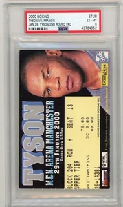 2000 BOXING TICKET STUB MIKE TYSON VS Julius Francis PSA RARE OLD WOW VINTAGE ! - Bild 1 von 2