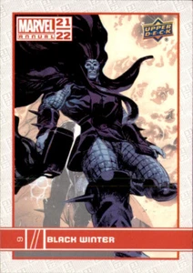 Black Winter - 2021-22 Upper Deck Marvel Anual #9 - Imagen 1 de 2