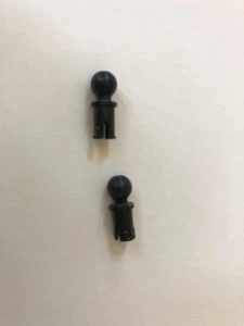 LEGO Technic Parts:  Tow Ball and Pin w/o Fiction Ridges, Part# 6628, Black - Picture 1 of 1
