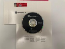 Microsoft Genuine Authentic Windows 11 PRO + License DVD OEM with Hardware