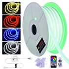 100ft/30m Flexible Neon Light Waterproof Neon Led Strip Light With Remote Rgby