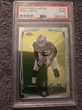 Topps Chrome khalil mack rookie card #184