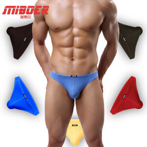 Men's Stretch Lycra Soft Semi See-Through Thong G-String - Lingerie Gift For Him