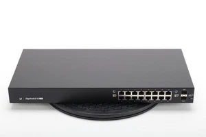 Ubiquiti Networks EdgeSwitch ES-16-150W Managed PoE+ Gigabit Switch With SFP - Picture 1 of 7