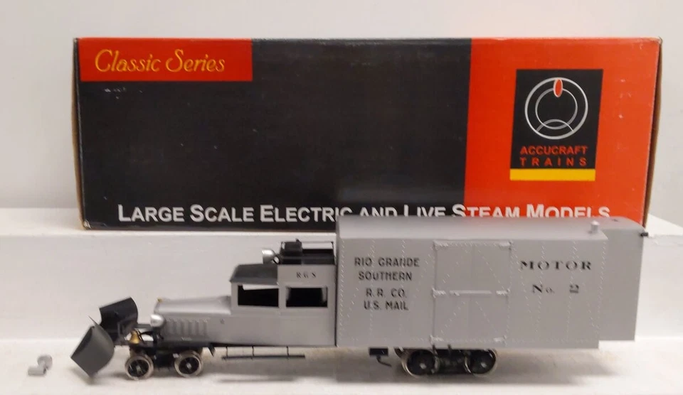 Accucraft AC78-130 G Scale Rio Grande Southern Galloping Goose #2 EX/Box - Image 1 of 4