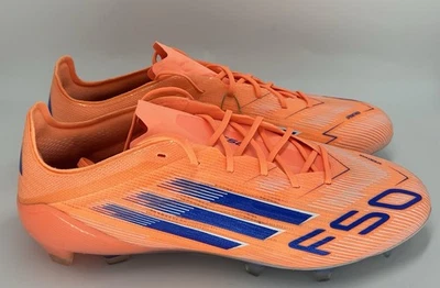 New Adidas F50 Elite FG Size 8.5 Us Men’s Soccer Cleats Orange Style JH7618 - Image 1 of 4