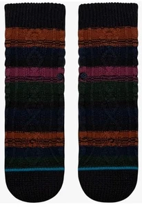 Stance Toasted Casual Slipper Socks in Black Sz Med 6 - 8.5 - Picture 1 of 13