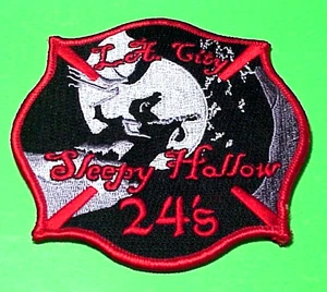 LOS ANGELES CITY CALIFORNIA SLEEPY HOLLOW 24 CA 4" FEUERWEHR PATCH - Bild 1 von 1