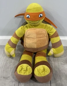 Teenage Mutant Ninja Turtles Michelangelo Large Plush 2013 Nickelodeon - Picture 1 of 6