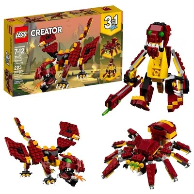 LEGO CREATOR: Mythical Creatures 3 IN 1 (31073) NEW & SEALED (DAMAGED) (RETIRED) - Image 1 of 4