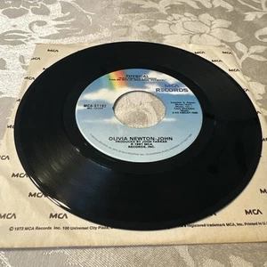 Olivia Newton John Physical / The Promise Record 45 RPM Vinyl Free Shipping - Picture 1 of 2