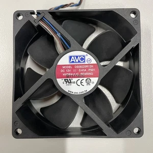 Genuine AVC 9cm 12V 0.41A 4 Pin Case Fan HP Compaq 4000 636922-001 DS09225R12H - Picture 1 of 10