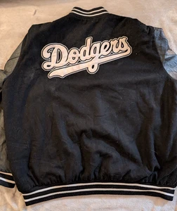 Giacca lana uomo reversibile Jeff Hamilton LA DODGERS vintage taglia 2XL molto rara - Foto 1 di 9