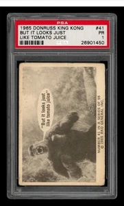 Donruss King Kong Set-Break 1965 # 41 Pero parece como tomate - PSA 1 - Imagen 1 de 2