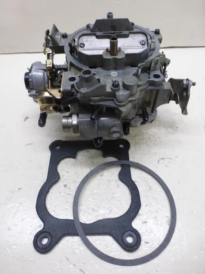 Rebuilt Late Model Rochester Quadrajet Carburetor 17058399 W/Electric Choke - Image 1 of 4