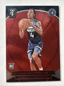 2024-25 Panini Totally Certified Rob Dillingham Red Mirror /149 #157 Wolves - Bild 1 von 2