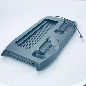 Console Stand & Cooling Dock with Mount Controller Charger for Playstation 3 PS3 - Picture 1 of 5