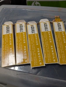 De Colección Caja De 12 Lápices Pluma Sin Afilar T-812-2 Calidad Plomo Oficina Escritura Nuevo de Lote Antiguo - Imagen 1 de 3