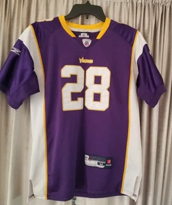 Minnesota Vikings NFL Adrian Peterson Stitched # Reebok Onfield #28 Trikot Gr. M - Bild 1 von 10