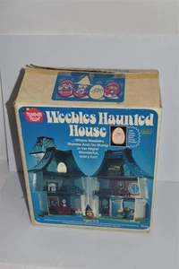 Weeble Wobbles 1976 Haunted House - BOX ONLY - Vintage 1970s Play Set (LTA27) - Picture 1 of 6