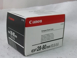 Canon EF 28-80mm II f/3.5-5.6 EF Objektiv TOP ZUSTAND GETESTET IN BOX - Bild 1 von 3