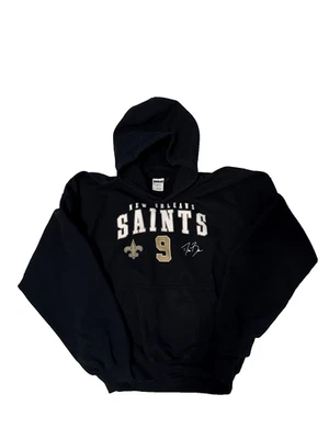 Sudadera con capucha New Orleans Saints para hombre XL NFL fútbol Gildan Drew Brees Foto 1 de 4