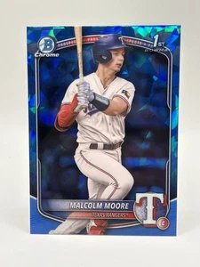 2025 Bowman Edición Zafiro - Prospectos Cromados Malcolm Moore #BCP-129 (RC) - Imagen 1 de 2