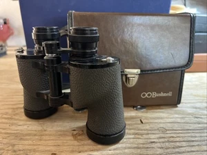 Vintage Bushnell Featherlight Insta-Focus Binoculars Wide Angle 7x35 w/Case - Picture 1 of 16