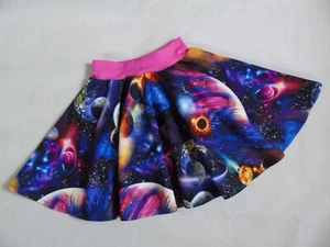 Girls Space Galaxy super twirly skirt handmade age 5-6 years - Picture 1 of 2