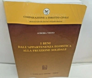 I beni dall'appartenenza egoistica alla fruizione solidale (Italian) Paperback-1 - Picture 1 of 4
