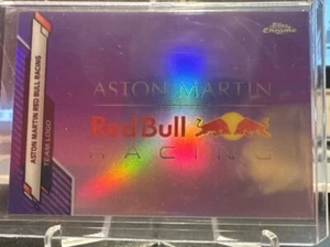 2020 Topps Chrome Formula 1 #114 Aston Martin Red Bull Racing Logo - Picture 1 of 2