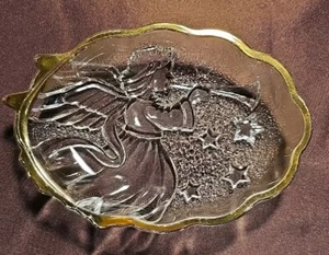 Home schöne Weihnachtsschale Glas, Bonboniere, Schmucktablett, Schmuckhalter - Bild 1 von 4