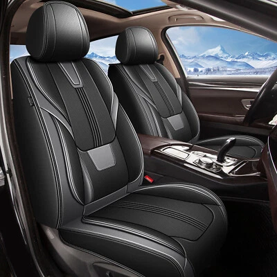 For Acura RDX 2012-2023 Car 5-Seat Covers Faux Leather Full Set Protector Pad - Image 1 of 4