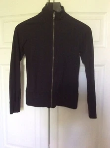 CASALL Women's Ladies Black Zipper Front Workout Fitness Sport Jacket Size XS - Picture 1 of 5