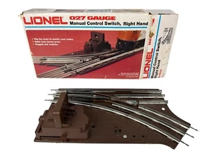 Lionel #6-5022 027 Gauge Right Hand Manual Control Switch Railroad Layout - Picture 1 of 5