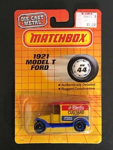 1990 Matchbox Bird’s Custard 1921 Model T Ford SEALED VTG Die Cast Truck Deliver - Picture 1 of 9