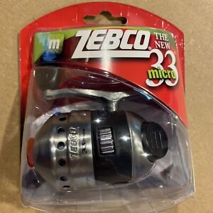 Zebco 33  micro The New 33  Reel RH/LH - CLAM PACK 4 lb Cajun line