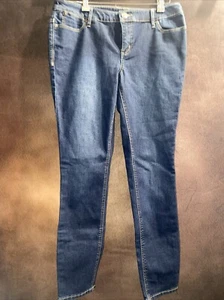 Christopher & Banks 4 NWT Jeans SLIM Straight Fit Mid Rise Blue 🧡reticket Pair - Picture 1 of 15