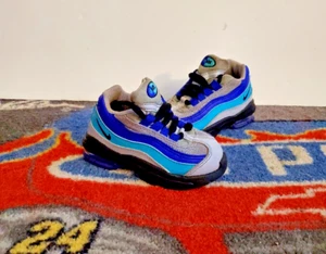 Nike Air Max 95 Purple Teal/Wolf/Gray Toddler Baby Shoes Size 6C - Picture 1 of 9