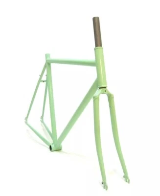 MURPHY HIMSELF CRO-MO STEEL MINT GREEN FIXED GEAR ROAD FRAME - FREE USA SHIPPING - Image 1 of 4