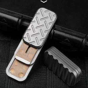 New Metal Fourth Gear Adult Boy Toys Click Press Coin Push Card Hand Fidget Toy - Picture 1 of 12