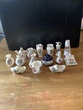 Vintage Crested Ware Job Lot x 15 Collectable Various Manufacturers Ornaments