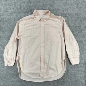 Citizens Of Humanity Shirt Large L Light Pink Button Up Roll Tab Sleeve Top Mens - Picture 1 of 14