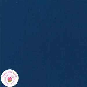 Moda BELLA SOLID 9900 271 Prussian Blue Quilt Fabric MASK Material - Picture 1 of 7